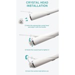 جهاز ميكرونيدلينج احترافي لإزالة الندبات وتشدّيد البشرة مع إبر دقيقة