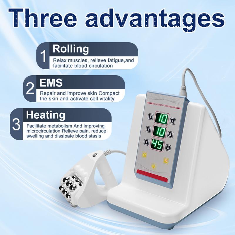 مدلك حراري Rf Endosfera Roller لاسترخاء العضلات جهاز تدليك الاهتزاز آلة نحت الجسم