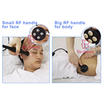 كوريا جهاز التبريد RF لرفع المؤخرة ونحت الجسم وتدليكه ورفع الوجه وتنحيف الجسم