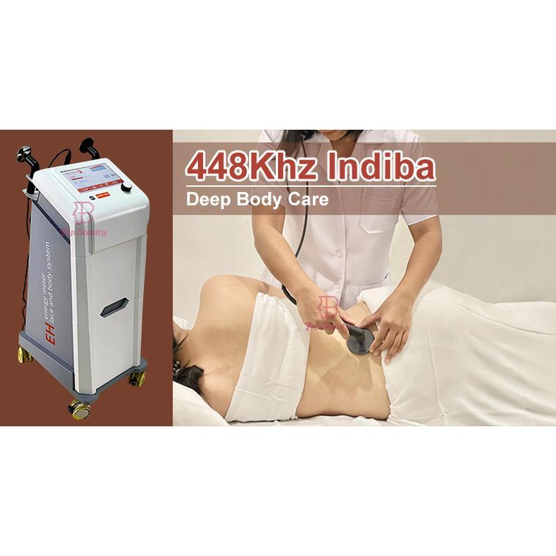 جهاز إنديبا دياثيرمي تيكارتيرابيا الذكي لآلة الترددات الراديوية لحرق الدهون العميقة علاج فيزيائي