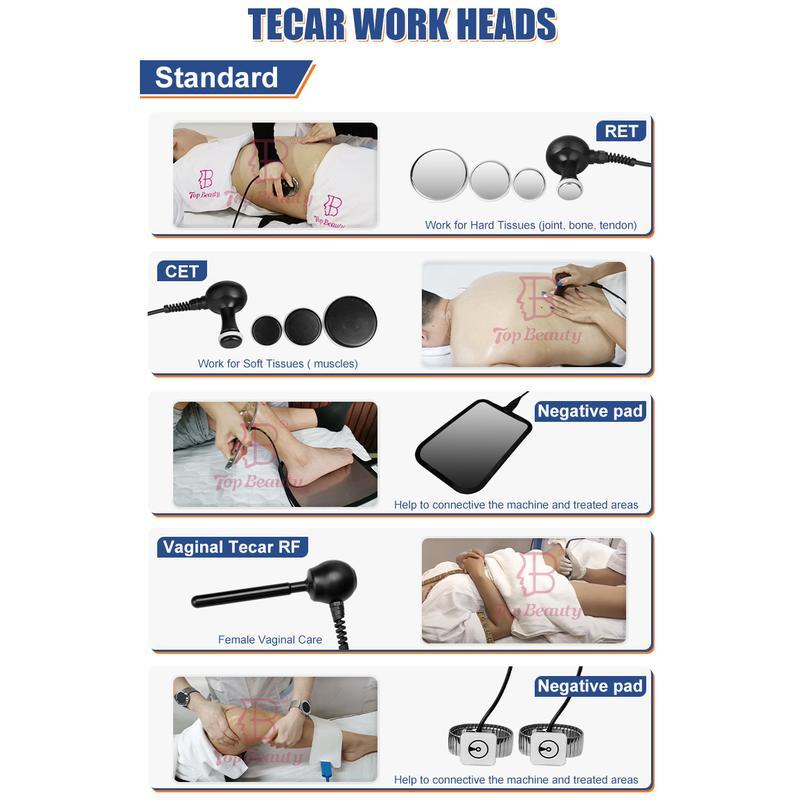 آلة العلاج الطبيعي لتخفيف الألم 448KHZ Indiba Tecar Diatermia