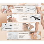 جهاز علاج تيكار إنديبا 448 كيلوهرتز لتخفيف الألم، جهاز تحفيز العضلات بالراديو تردد إنديبا لتنسيق الجسم وآلة العلاج الطبيعي