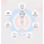 منتجات العناية الشخصية بالجمال 3 في 1 جهاز اهتزاز RF LED وجه الجمال العناية بالبشرة معدات جمال الوجه