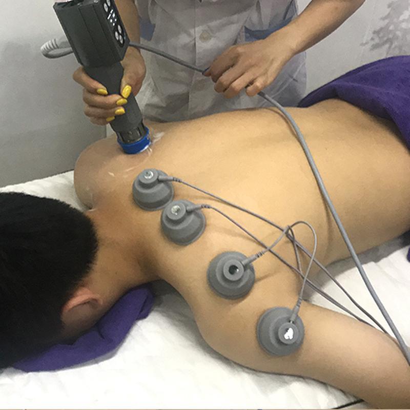 آلة العلاج الطبيعي لتخفيف الألم بالصدمات الكهربائية Tecar Ems 3 في 1