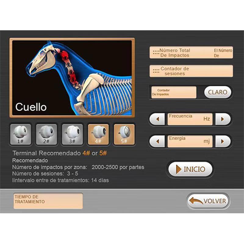 علاج صدمة موجة الخيول الرعاية الصحية للحيوانات الأليفة علاج صدمة موجة منتجات الرعاية الصحية للحيوانات آلة