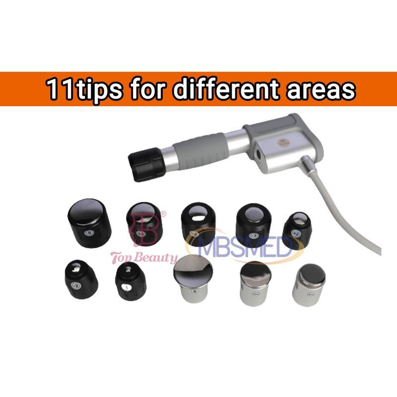 آلة العلاج بالموجات التصادمية لضعف الانتصاب وتخفيف الألم آلة العلاج بالموجات التصادمية ESWT لعلاج الظهر والخصر والساق