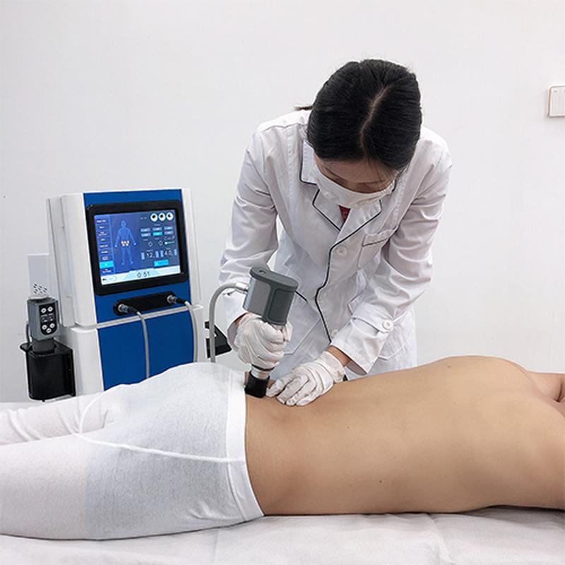 آلة العلاج الطبيعي الرياضية Ed Shock Wave Fwst Shockwave المزدوجة