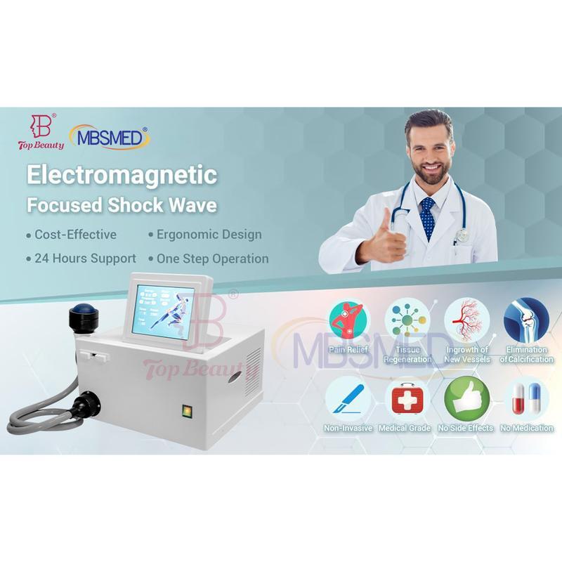 بيع ساخن نظام صدمة موجة eswt ed التركيز، آلة العلاج بالصدمات الموجية المركزة، الصدمة الموجية الفيزيائية