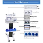 آلة العلاج بالفراغ ستارفاك سب2 ذات الشاشة التي تعمل باللمس لعلاج الكوب بالفراغ والتخسيس