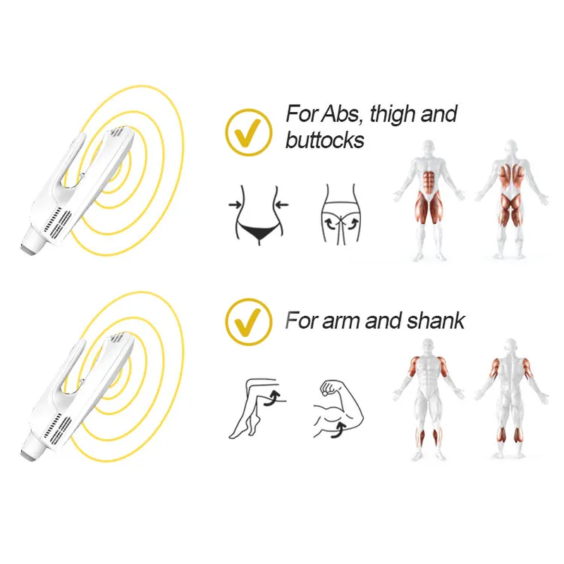 آلة تنحيف الجسم المحمولة EMS لتحفيز العضلات بقوة احترافية