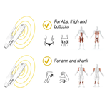 آلة تنحيف الجسم المحمولة EMS لتحفيز العضلات بقوة احترافية