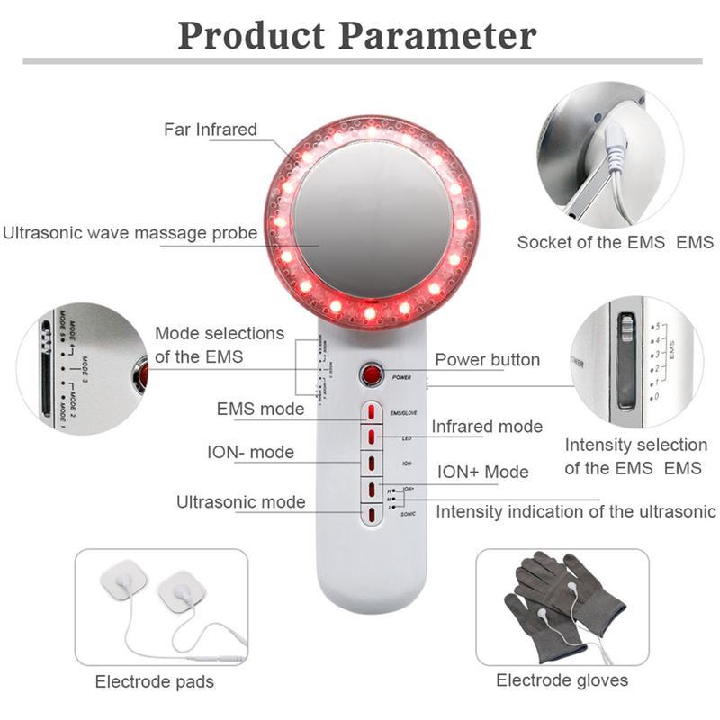 منتجات منزلية رائجة 6 في 1 وصول جديد فقدان الدهون فعالة خسارة الوزن معدات الجمال