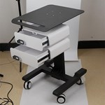 معدات صالون الشعر عربة متحركة عربة صالون تجميل لتصفيف الشعر