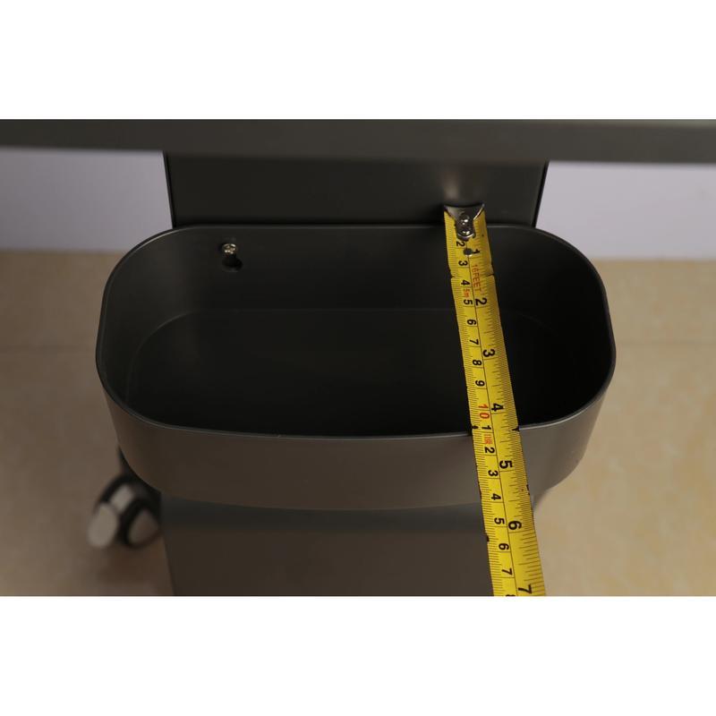 جودة مضمونة عربة جمال صالون تجميل تخزين عربة فاخرة قابلة للطي عربة جمال كي و صبغ أداة عربة