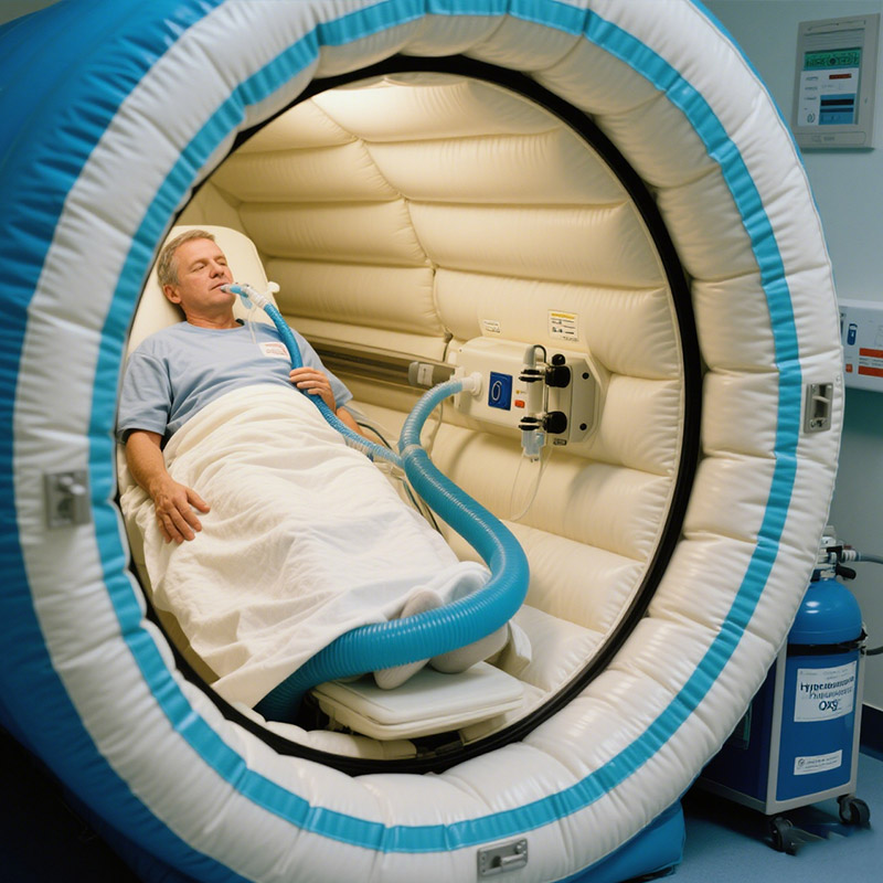 العلاج بالأكسجين عالي الضغط