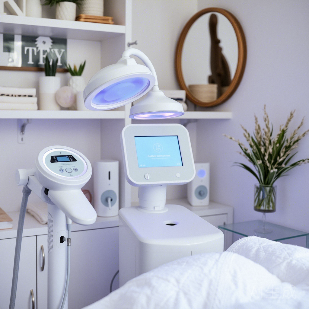 أجهزة العناية بالبشرة في المنزل تجلب علاجات السبا إلى باب منزلك